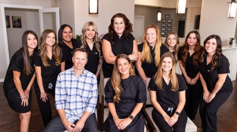group image of the doctor with staff team